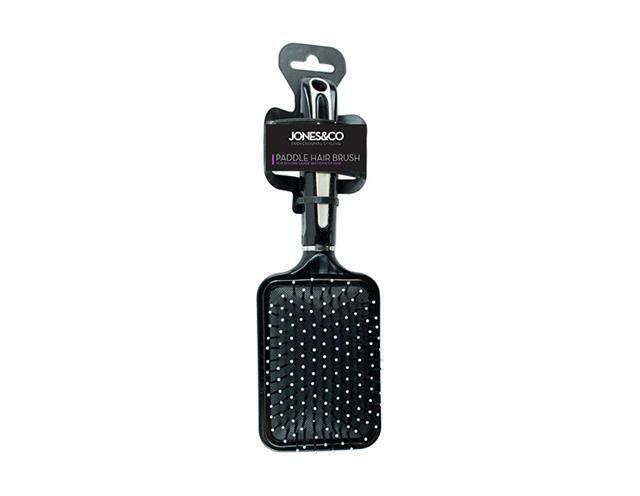 Professional Salon Hairbrush Comb Styling Paddle Oval Diamante Cushion Massage
