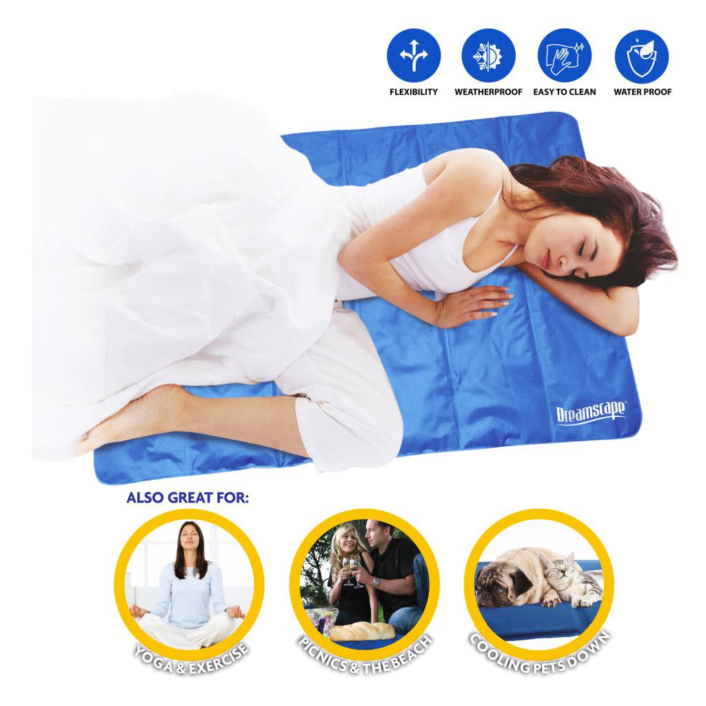 Large Gel Cooling Pad Bed Mattress Cool Mat Cushion Sleep Aid Yoga Pet Thinkprice Online Store