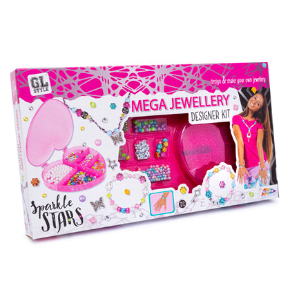 Grafix GL Style Mega Jewellery Designer Kit Sparkle Stars 5 + Years