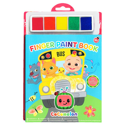CoComelon Finger Paint Book Set Activity Pad Childrens Learning Arts Crafts