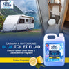 Caravan Toilet Chemical Blue Pink Rinse Fluid Solution Cleaner Caravan Motorhome