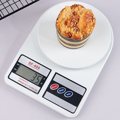 7Kg Electronic Digital Kitchen Scale LCD Display Food Liquid Measure Weighing UK