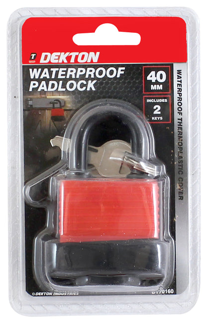 Dekton 40mm Waterproof Padlock