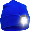 Rechargeable LED Beanie Light Hat USB Battery Thermal Winter Wam Material 5 Hour