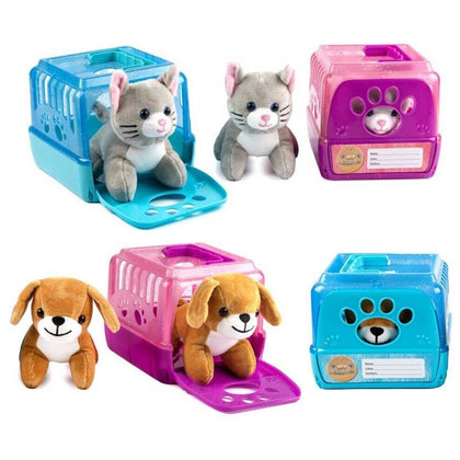 My Little Pet Carrier Kids Toy Dog Cat Christmas Gift Puppy In Pocket 18+ Months