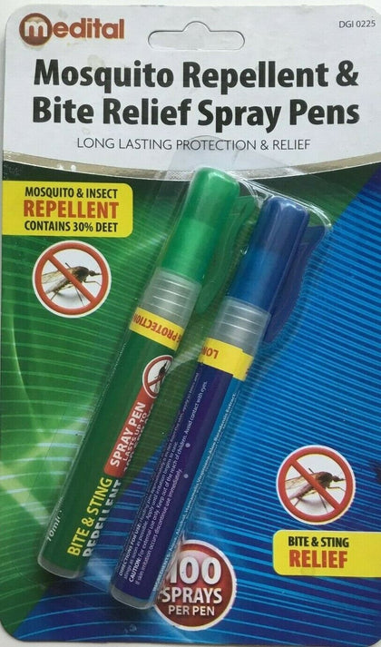 Mosquito Repellent Bite Relief Spray Pens Anti Insect Bite Sting Relief UK STOCK