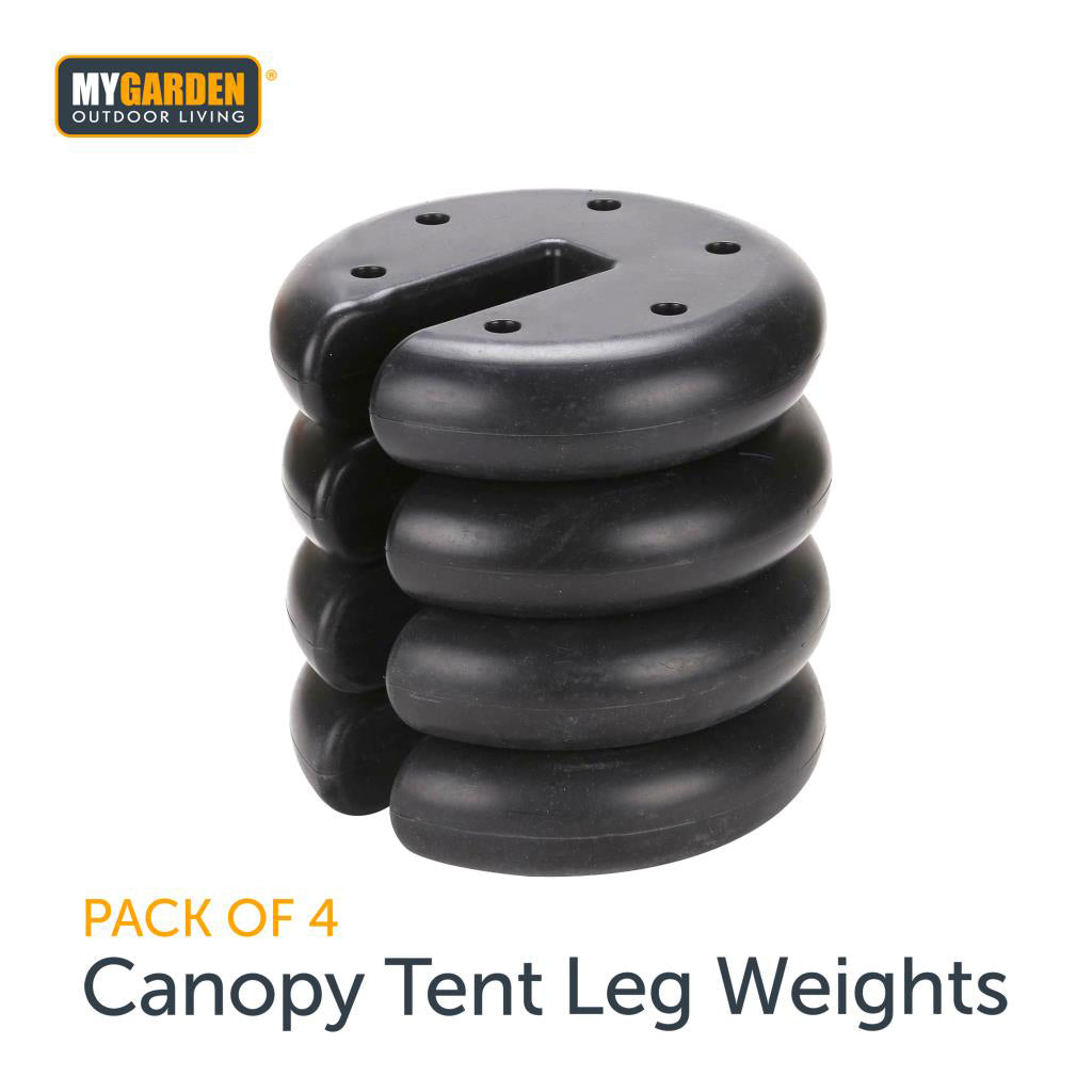 Round Canopy Tent Leg Weights Secure Anchor Gazebo Camping Outdoor Events