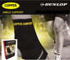 Dunlop Copper Infused Ankle Knee Elbow Comfort Support Belt Sports Pain Relief