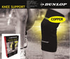 Dunlop Copper Infused Ankle Knee Elbow Comfort Support Belt Sports Pain Relief