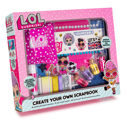 L.O.L. Surprise! Scrap Book Art Sets For Children with Popular Glitter Gift
