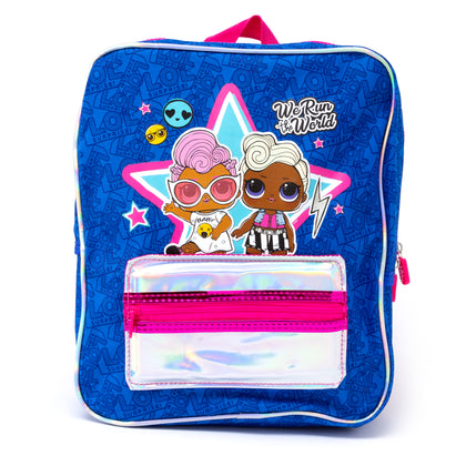LOL Backpack Surprise Stylish Holographic Back Pack Bag Kids Back to School