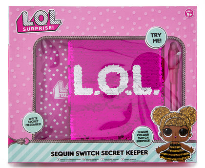 Lol Surprise Sequin Switch Secret Keeper Giftset L.O.L. UV Pen Girls Journal
