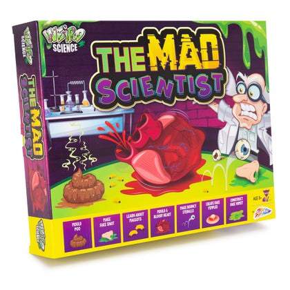 Grafix The Mad Scientist Weird Science Kit Fun Experiments Learning Set For Kids