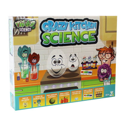 Grafix The Crazy Kitchen Weird Science Chemistry Lab Set Kids Educational Gift