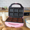 Pink Chocolate Electric Brownie Maker Kitchen Non-Stick Perfect Gift Brownies