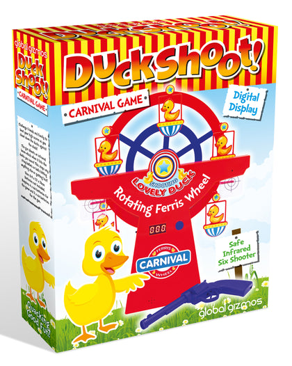 Kids Mini Ferris Wheel Duck Shoot Carnival Fairground Game Toy Gift 5 Years +