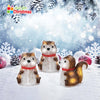 Christmas Ornamental String Fairy Lights Indoor/Outdoor - Penguin/Robin/Squirrel