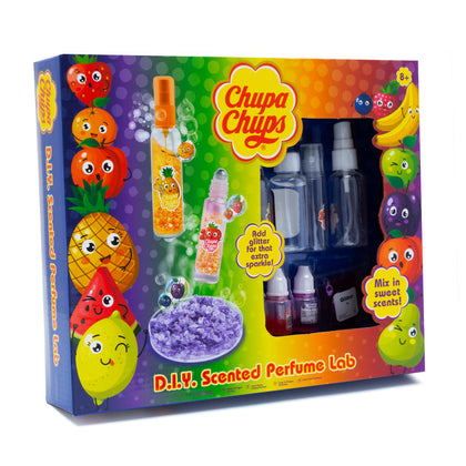 Chupa Chups Girls D.I.Y Make Your Own Fruity Sweet Scented Perfume Lab Kids Gift