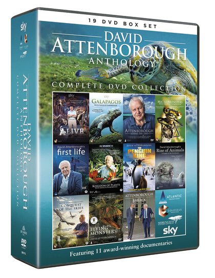 David Attenborough Anthology Complete DVD Collection Documentaries Natural Life