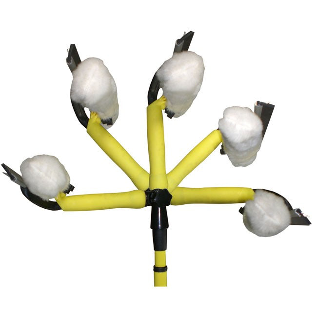 Kingfisher 3.5m 10ft Telescopic Window Cleaner Brush Squeegee Extendable Head UK