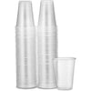 100 Clear Plastic Disposable party Cups Drinks Cocktails Milkshake Slush Dessert