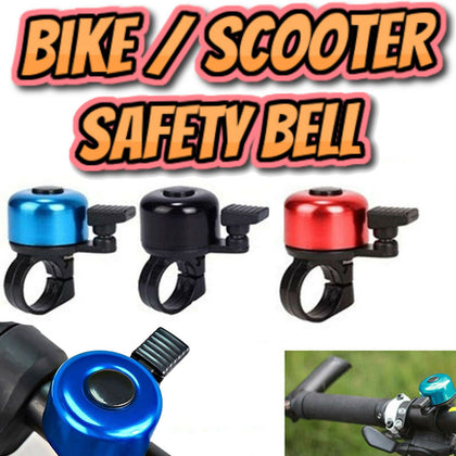 Cycling Bike Bicycle Bell Ring Loud Horn Safety Sound Alarm Scooter Cycle