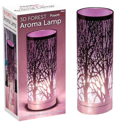 3D Forest Aroma Diffuser Lamp Essential Oil Wax Melt Tart Burner Night Light