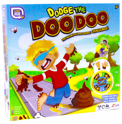 Dodge the Doo Doo Poo Game with Dog Pooh Dough Playing Mat Xmas Family Fun