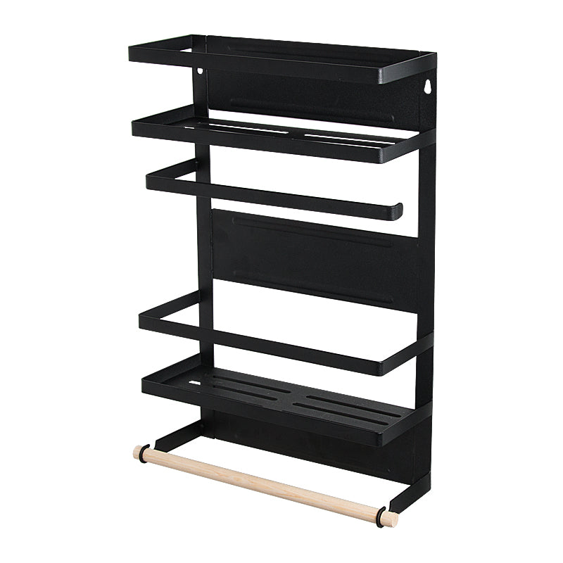 4 Tier Kitchen Fridge Organiser Paper Towel Foil Cling Film H