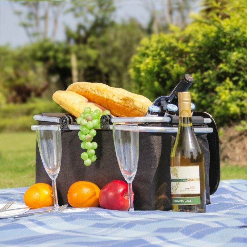 30L Extra Large Cooling Cooler Cool Bag Box Picnic Camping Food Ice Drink Lunch