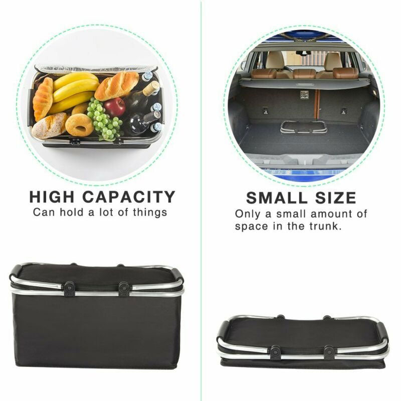 30L Extra Large Cooling Cooler Cool Bag Box Picnic Camping Food Ice Drink Lunch