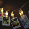 10/36/40 Photo Window Hanging Peg Clips LED String Lights Home Party Fairy Decor