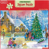 1000Pc Christmas Puzzle Winter Wonderland Let's Build A Snowman Festive Jigsaw