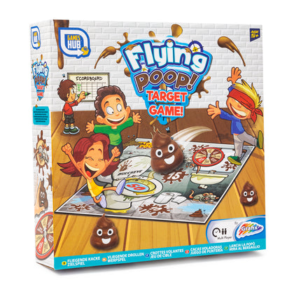 Flying Poop Target Game Hilarious Family Fun Ultimate Poo Champion Great Games