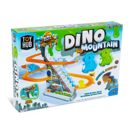 Dino Mountain Run Track Game Musical Mountain Zoom Down Play Win Escalator Fun