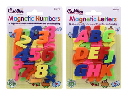 Large Magnetic Letters Alphabet & Numbers Fridge Magnets Toys Kids Learning