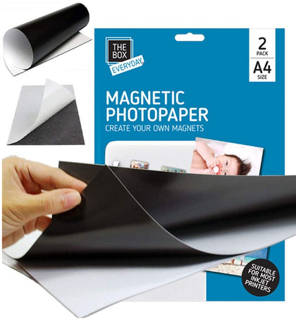 6 x A4 Magnetic Photo Paper Printing Inkjet Gloss Create Printable Fridge Magnet