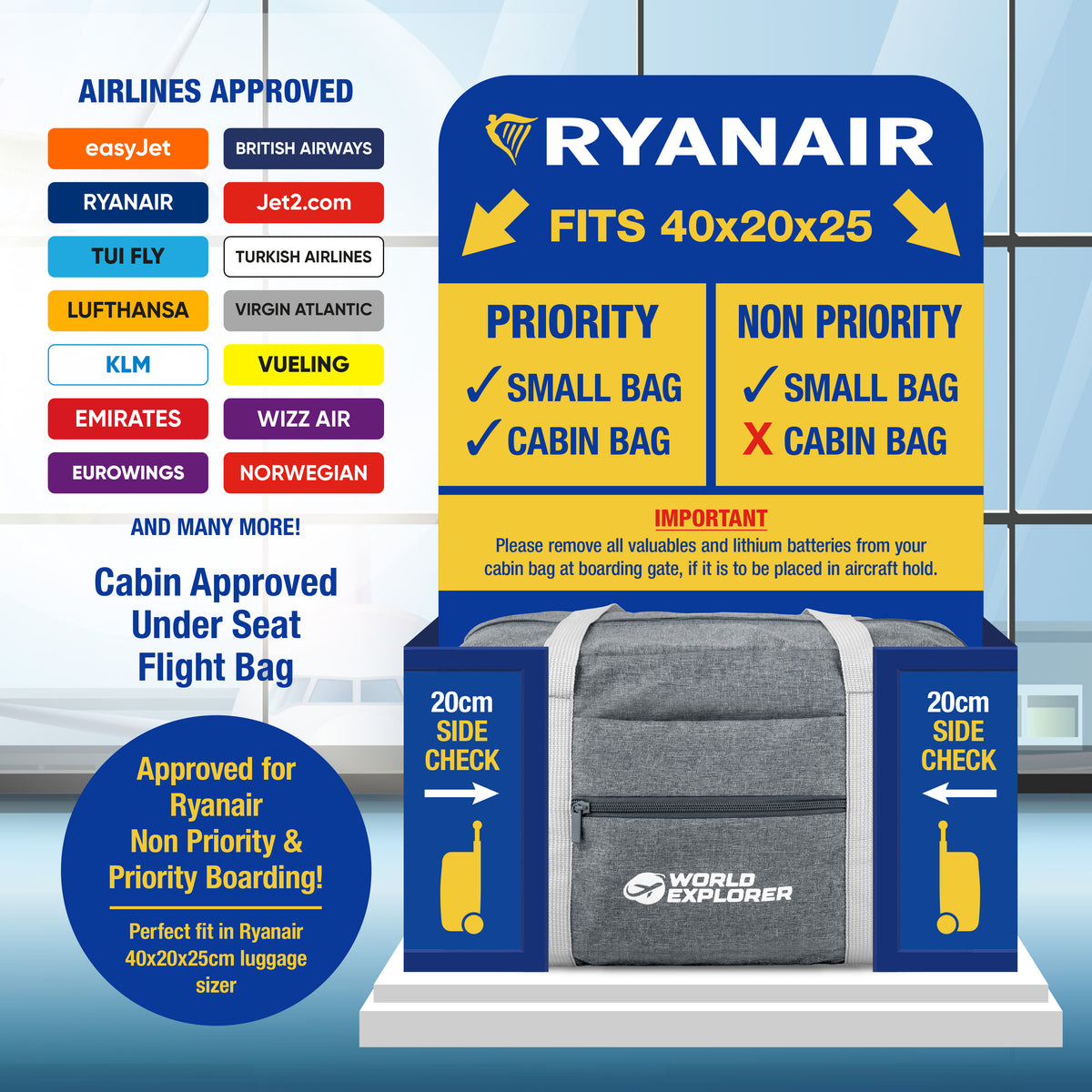 Ryanair bag policy cheap