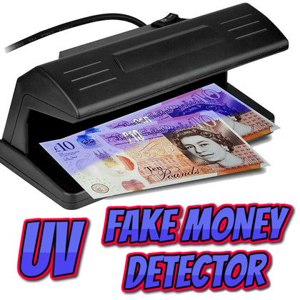 UV Counterfeit Fake Bank Note Banknote Money Forgery Detector Checker Tester