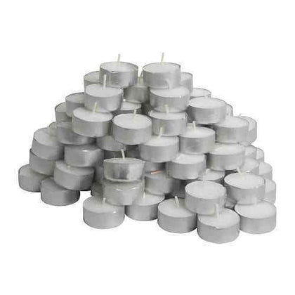 Glimma Tea Light Candles - 4 Hours Burning Time Tealights - 20/40/80/120 Pack