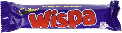 Cadbury Wispa Single Bar (Pack of 24) Long Expiry Date