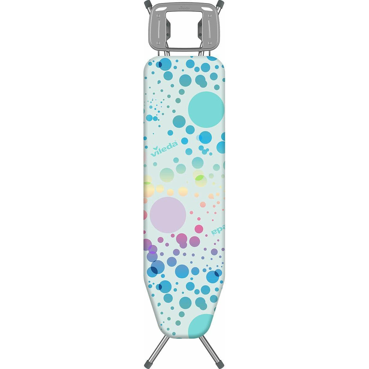 Vileda Neo Ironing Board with Hanger Hooks Adjustable Height Cotton 114cm x 33cm