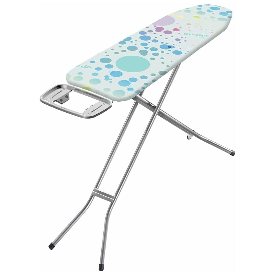Vileda Neo Ironing Board with Hanger Hooks Adjustable Height Cotton 114cm x 33cm