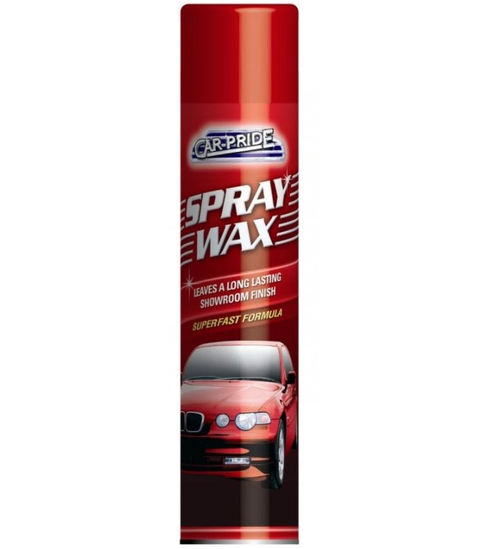 Carpride Spray Wax Formula Showroom Finish Bodywork Car Polish Shine Van 300ml