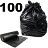 Heavy Duty Black Refuse Sacks Strong Bin Liners Dustbin Bags - 100 200 400 1000