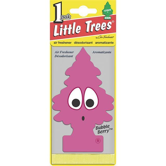 5 x Magic Little Trees Air Freshner Scent Car Home Office Van UK - Free Holder