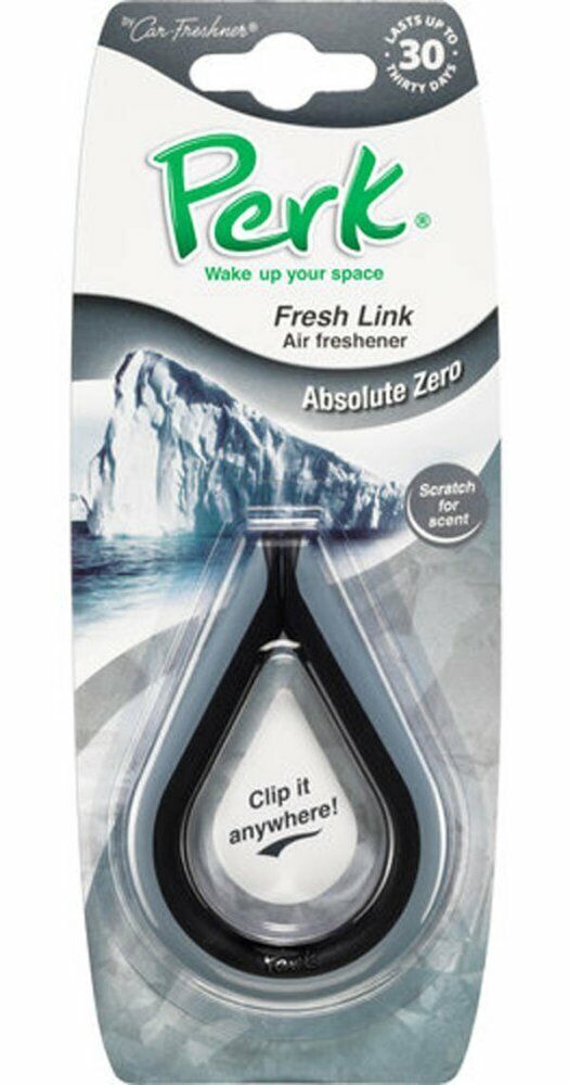 Pack of 6 Perk Fresh Link Air Freshener Car Office Room Van Scent Clip Vent Hang