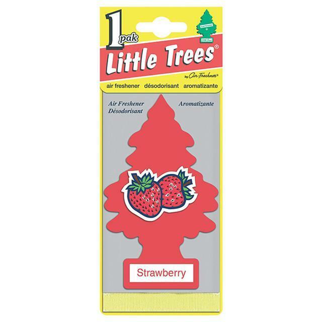 5 x Magic Little Trees Air Freshner Scent Car Home Office Van UK - Free Holder