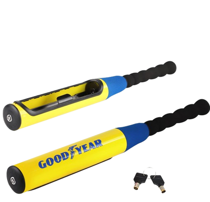 Goodyear Steering Wheel Lock Universal Baseball Bat Style Anti-Theft Car Vehicle