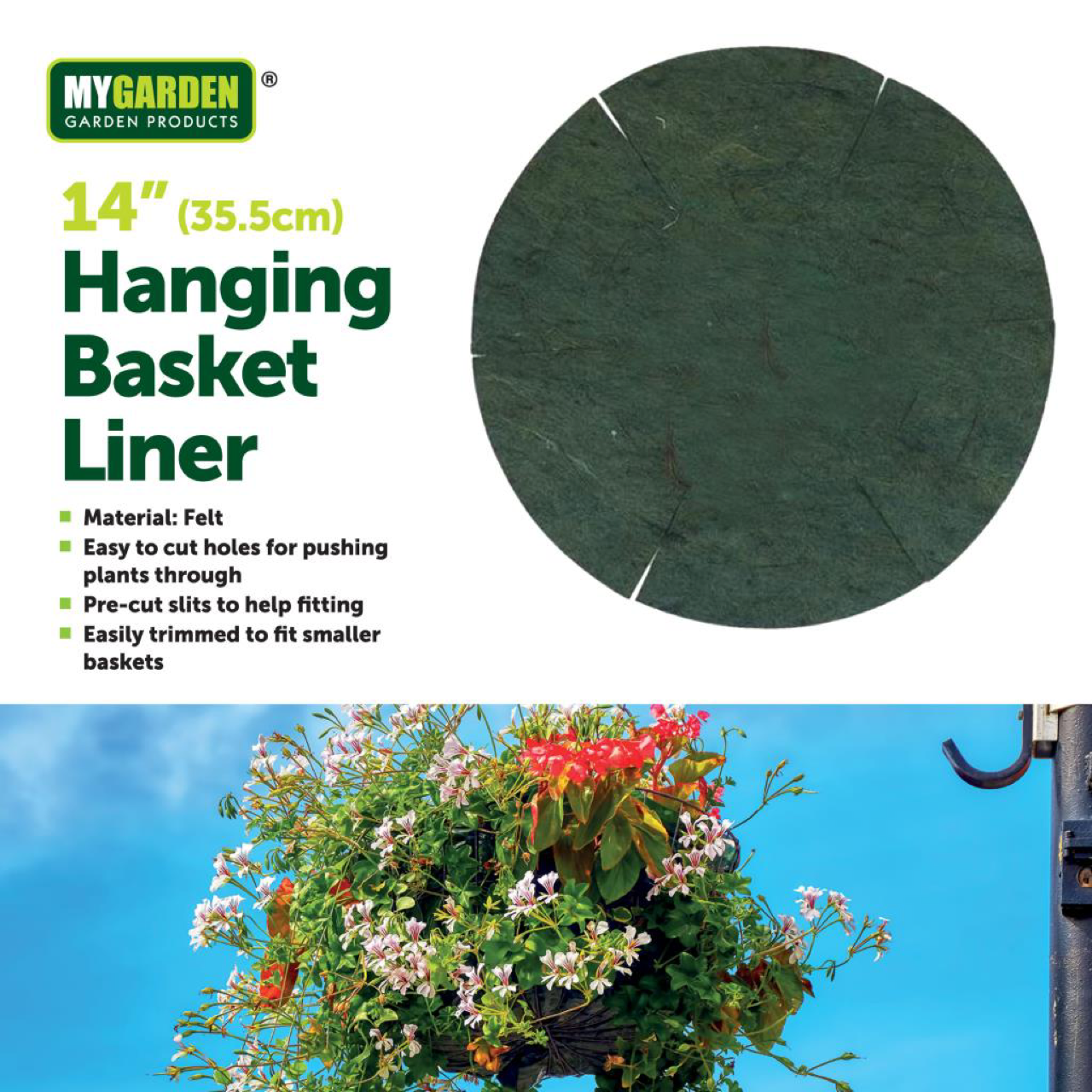 Hanging Basket Liners 12